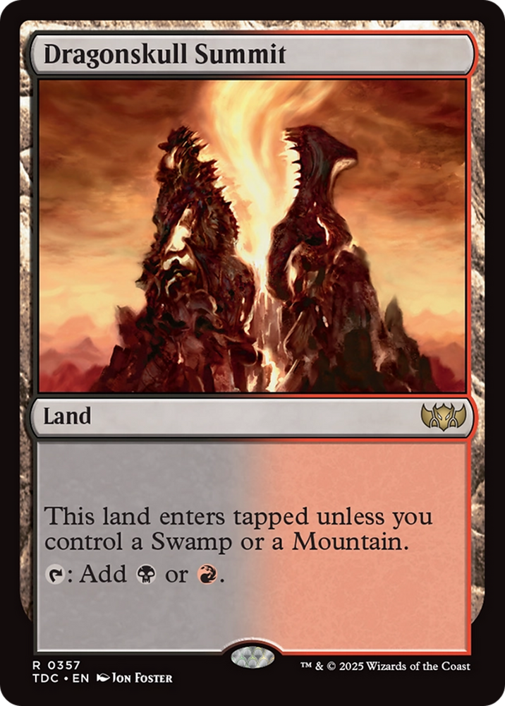 Dragonskull Summit [Tarkir: Dragonstorm Commander] Magic: The Gathering