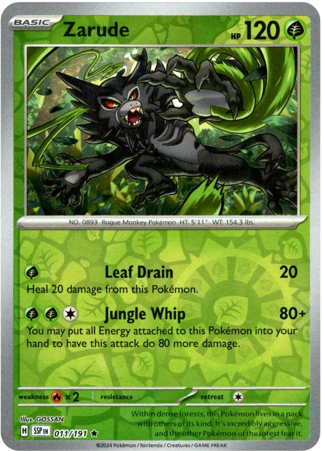 Zarude (011/191) [Scarlet & Violet: Surging Sparks] Pokémon