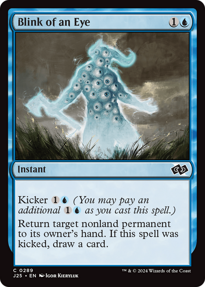 Blink of an Eye [Foundations Jumpstart] Magic: The Gathering