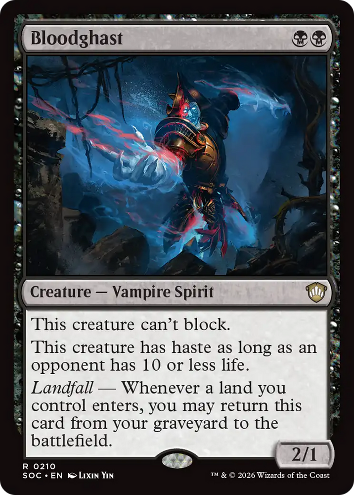 Bloodghast [Secrets of Strixhaven Commander] Magic: The Gathering