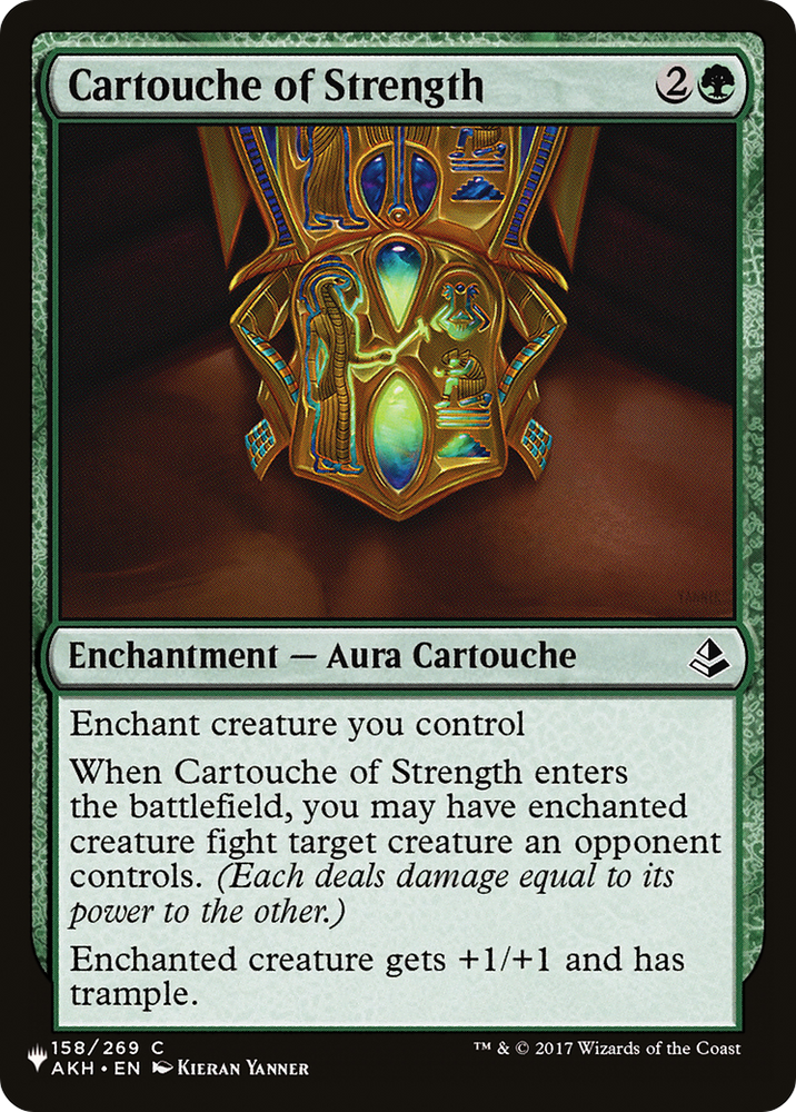 Cartouche of Strength [The List] Magic: The Gathering