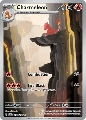 Charmeleon (169/165) [Scarlet & Violet 151] Pokémon