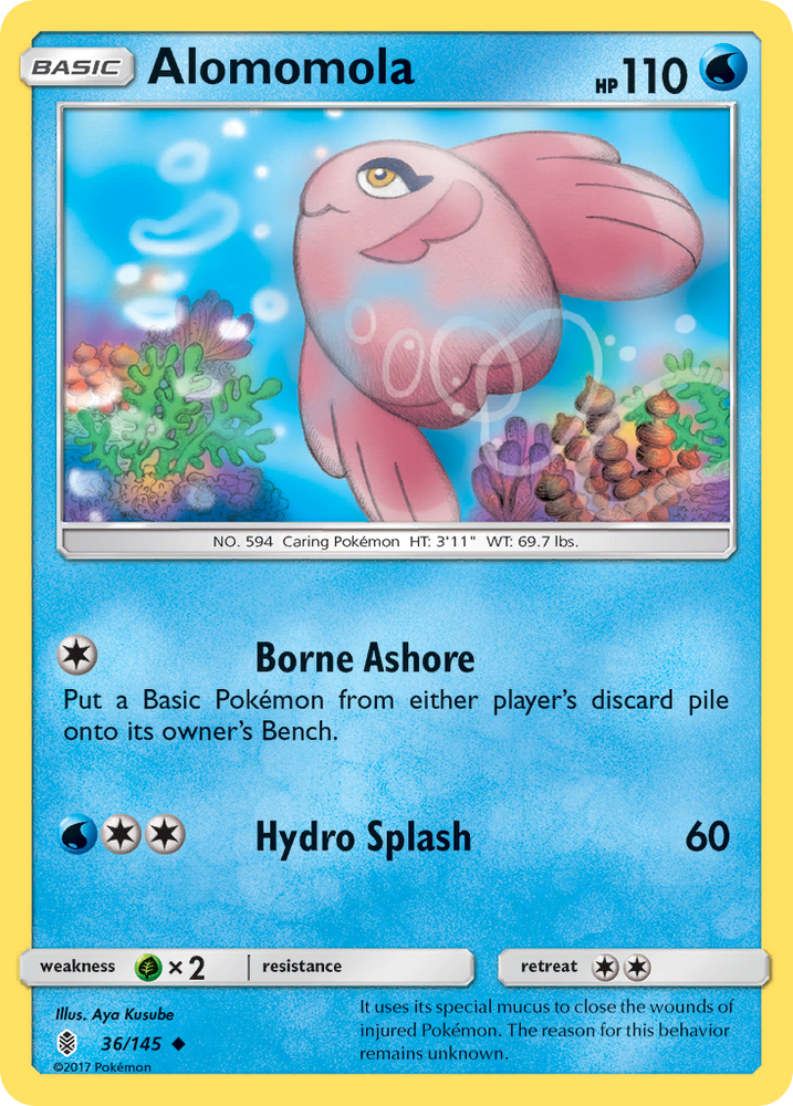 Alomomola (36/145) [Sun & Moon: Guardians Rising] Pokémon