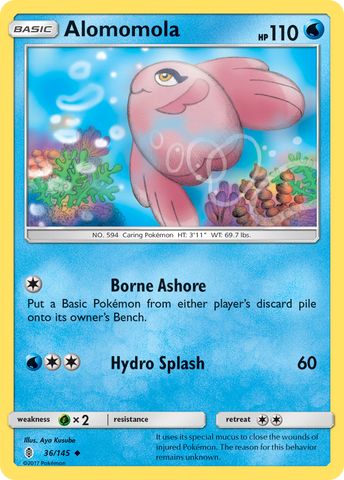 Alomomola (36/145) [Sun & Moon: Guardians Rising] Pokémon