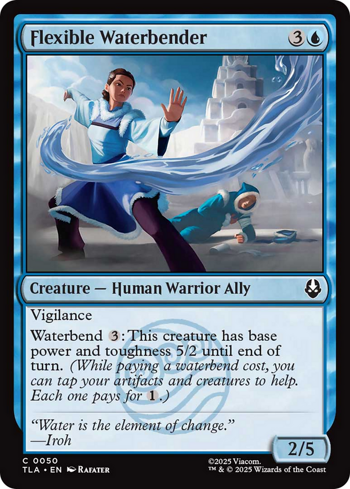 Flexible Waterbender [Avatar: The Last Airbender] Magic: The Gathering