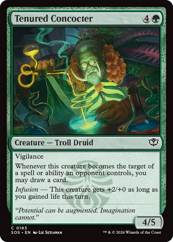 Tenured Concocter [Secrets of Strixhaven] Magic: The Gathering