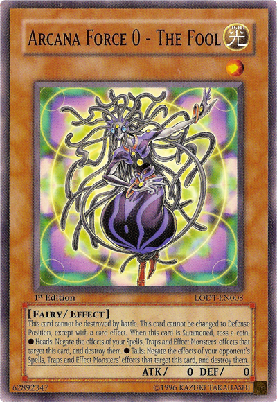 Arcana Force 0 - The Fool [LODT-EN008] Common Yu-Gi-Oh!