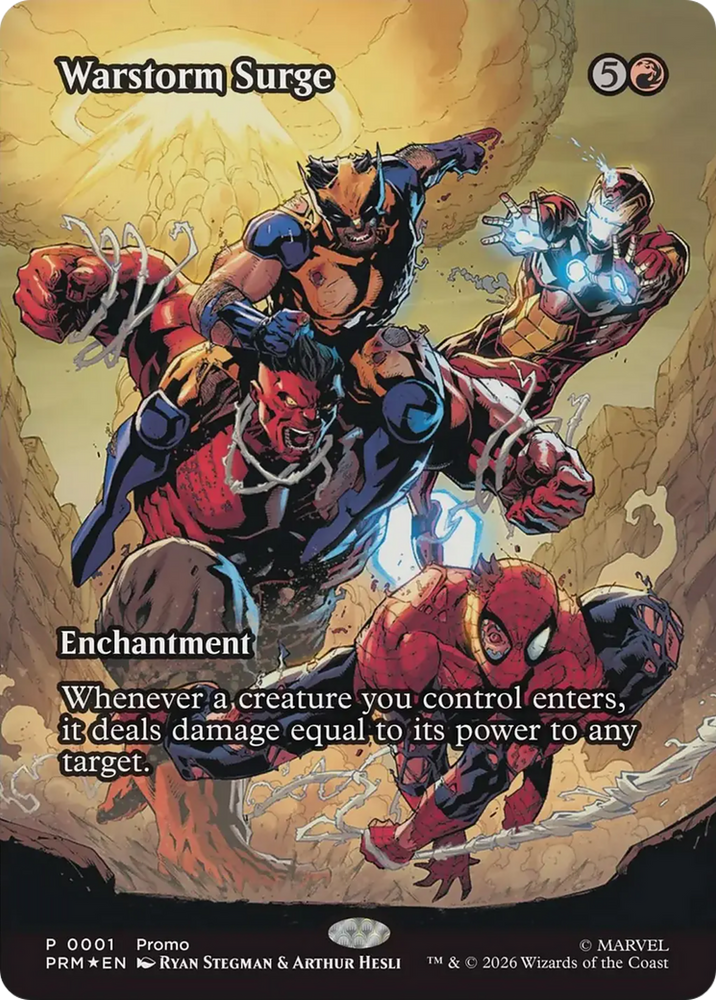 Warstorm Surge [Media Promos] Magic: The Gathering