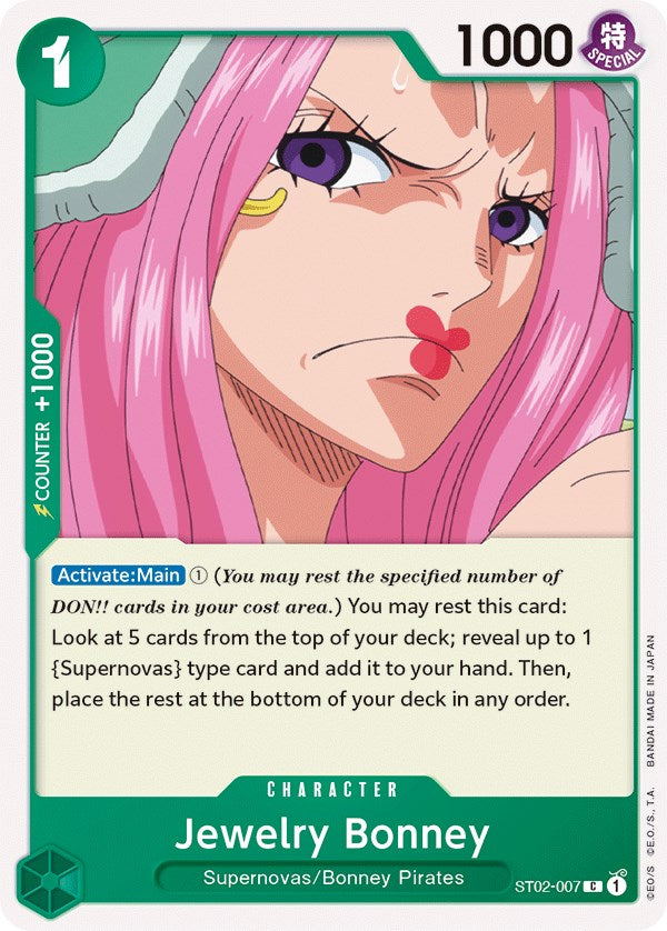 Jewelry Bonney [Starter Deck: Worst Generation] Bandai