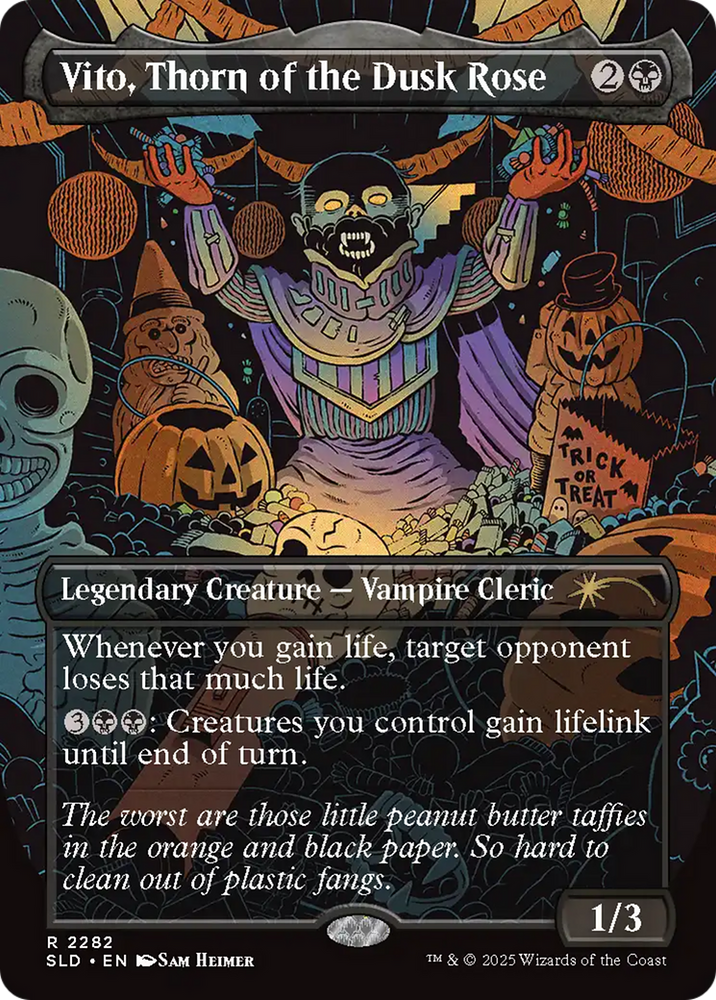 Vito, Thorn of the Dusk Rose [Secret Lair Drop Series] Magic: The Gathering