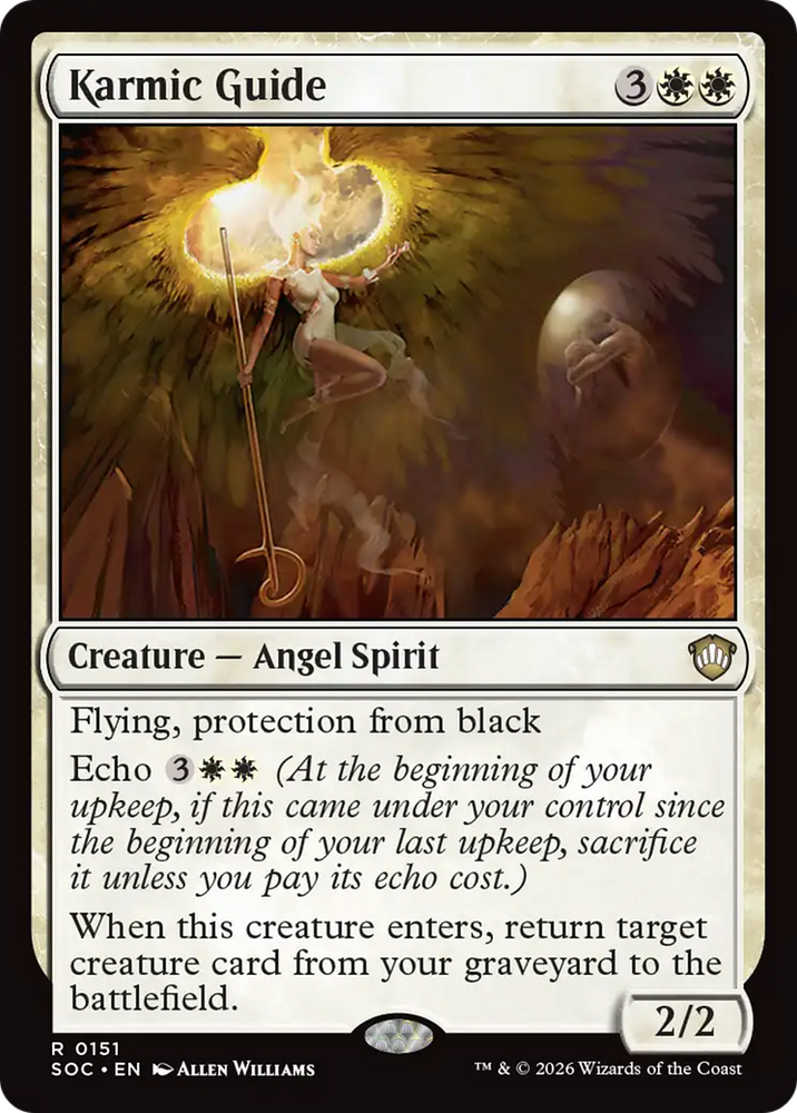 Karmic Guide [Secrets of Strixhaven Commander] Magic: The Gathering