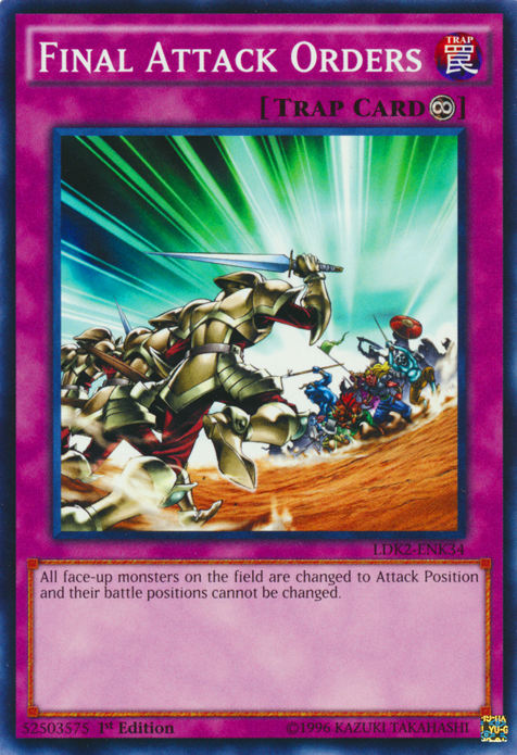 Final Attack Orders [LDK2-ENK34] Common Yu-Gi-Oh!