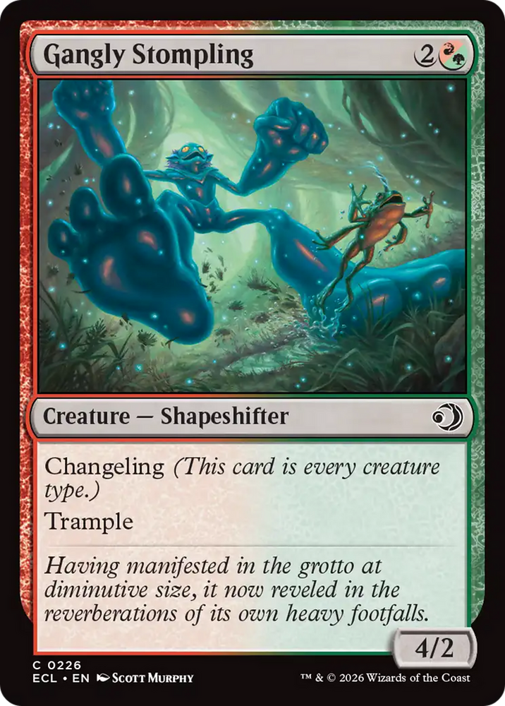 Gangly Stompling [Lorwyn Eclipsed] Magic: The Gathering