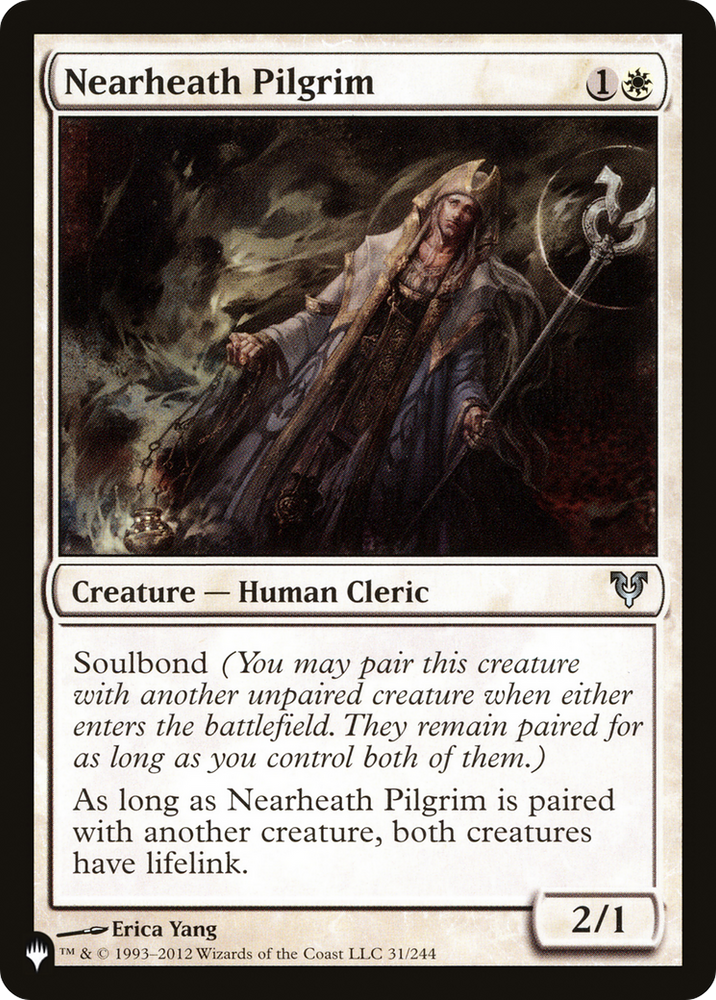 Nearheath Pilgrim [The List] Magic: The Gathering