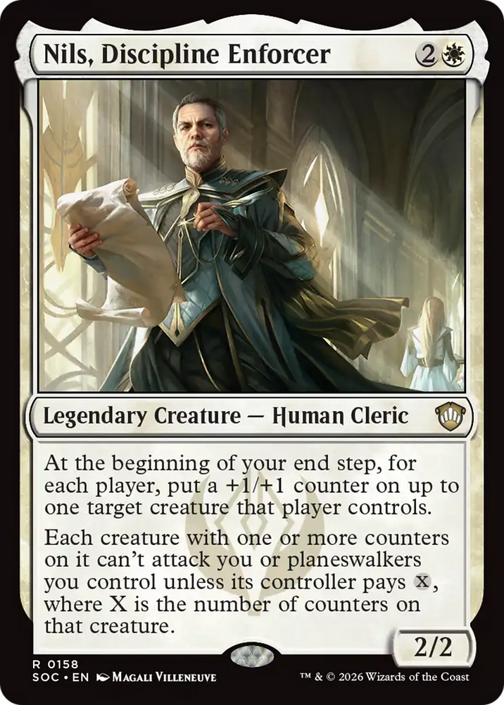 Nils, Discipline Enforcer [Secrets of Strixhaven Commander] Magic: The Gathering