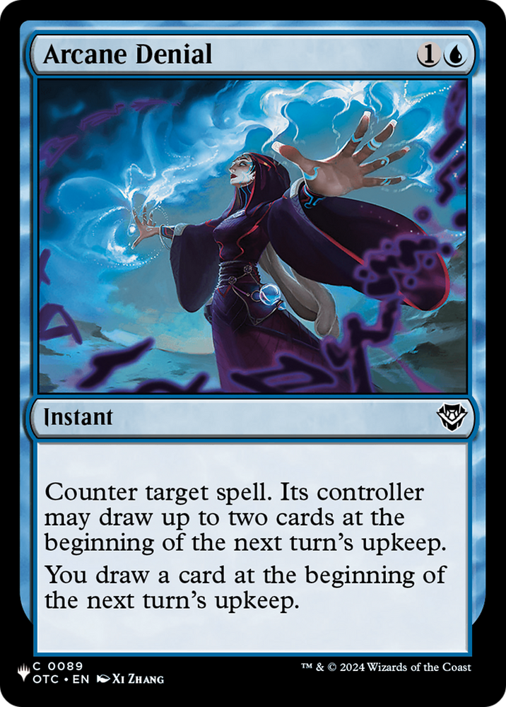 Arcane Denial (OTC) [The List] Magic: The Gathering