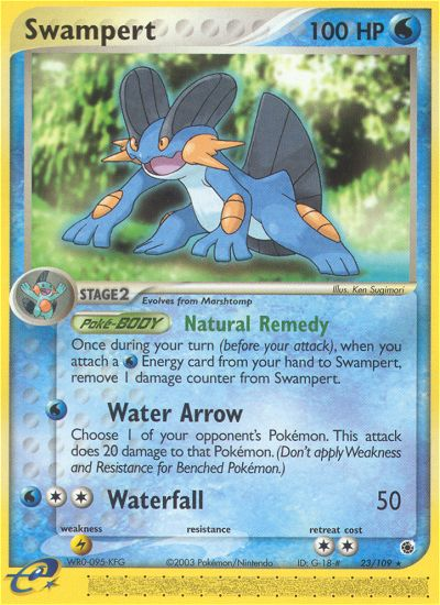 Swampert (23/109) [EX: Ruby & Sapphire] Pokémon