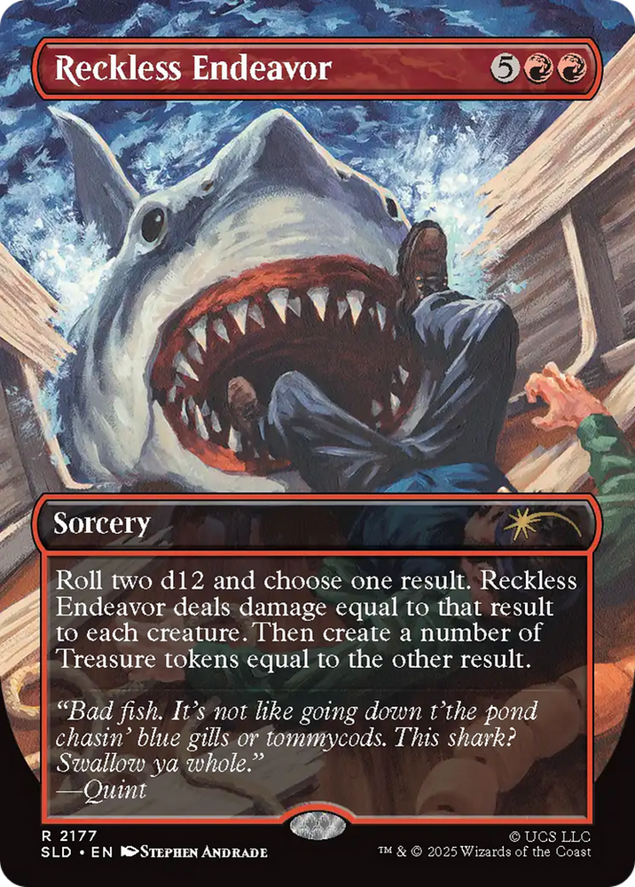 Reckless Endeavor [Secret Lair Drop Series] Magic: The Gathering