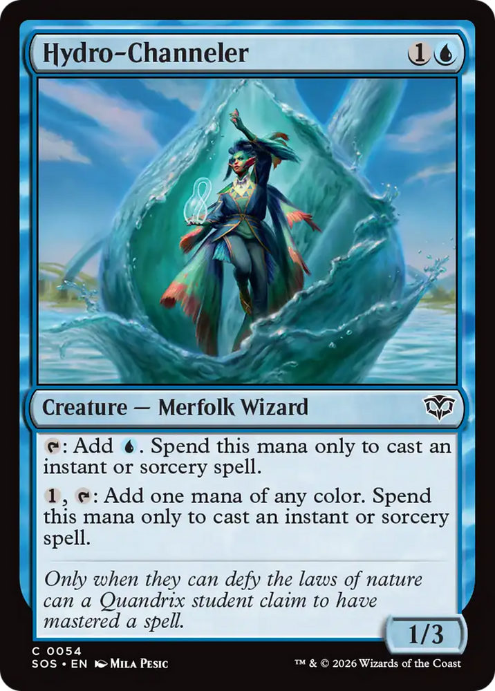 Hydro-Channeler [Secrets of Strixhaven] Magic: The Gathering