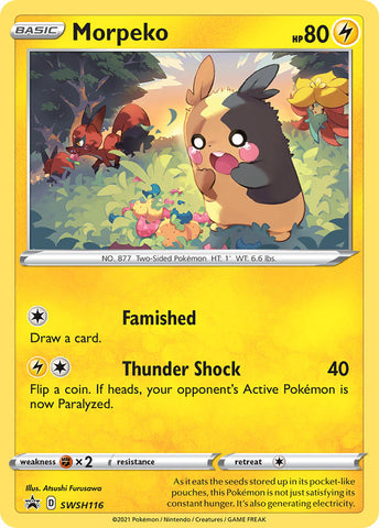 Morpeko (SWSH116) [Sword & Shield: Black Star Promos] Pokémon