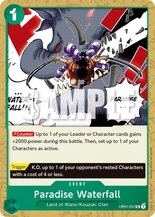Paradise Waterfall [Romance Dawn] Bandai