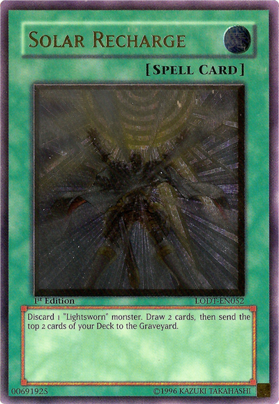 Solar Recharge [LODT-EN052] Ultimate Rare Yu-Gi-Oh!