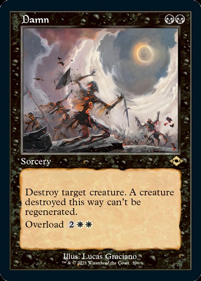 Damn (Retro) [Modern Horizons 2] Magic: The Gathering