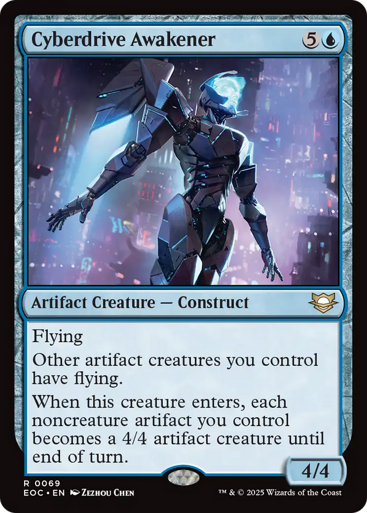 Cyberdrive Awakener [Edge of Eternities Commander] Magic: The Gathering