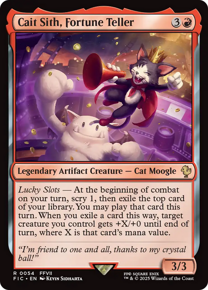 Cait Sith, Fortune Teller [FINAL FANTASY Commander] Magic: The Gathering