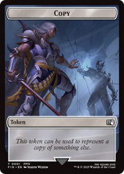 Hero (0003) // Copy (0001) Double-Sided Token [FINAL FANTASY Tokens] Magic: The Gathering