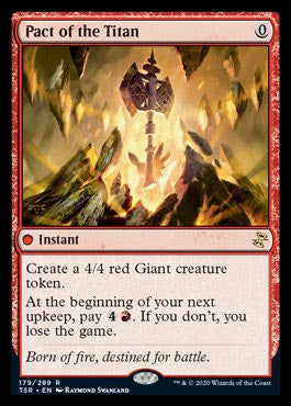 Pact of the Titan [Time Spiral Remastered] Magic: The Gathering