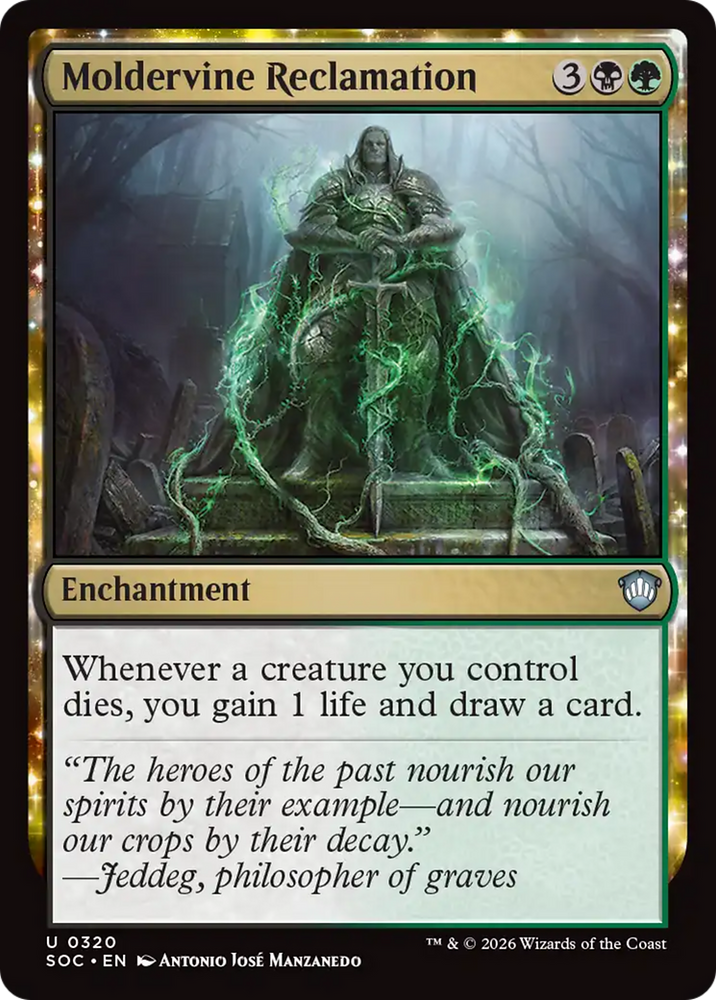 Moldervine Reclamation [Secrets of Strixhaven Commander] Magic: The Gathering