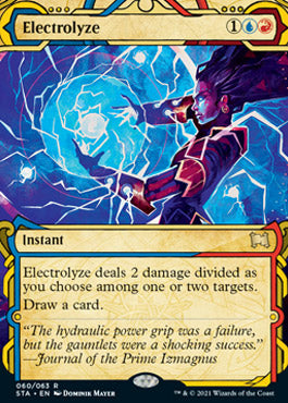 Electrolyze (Foil Etched) [Strixhaven: Mystical Archive] Magic: The Gathering