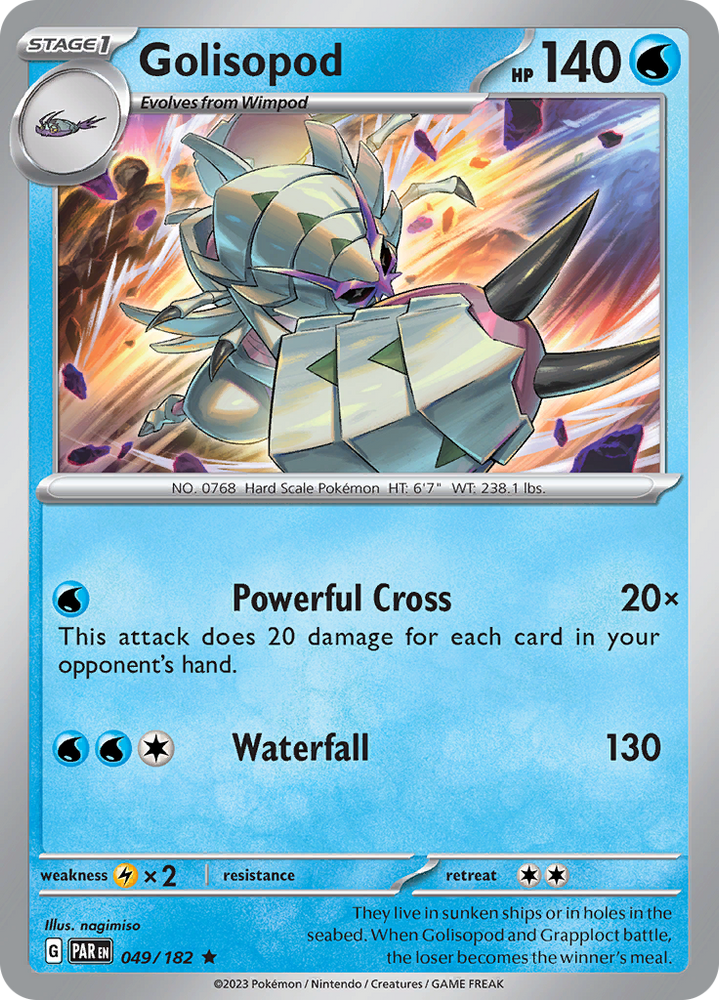 Golisopod (049/182) [Scarlet & Violet: Paradox Rift] Pokémon
