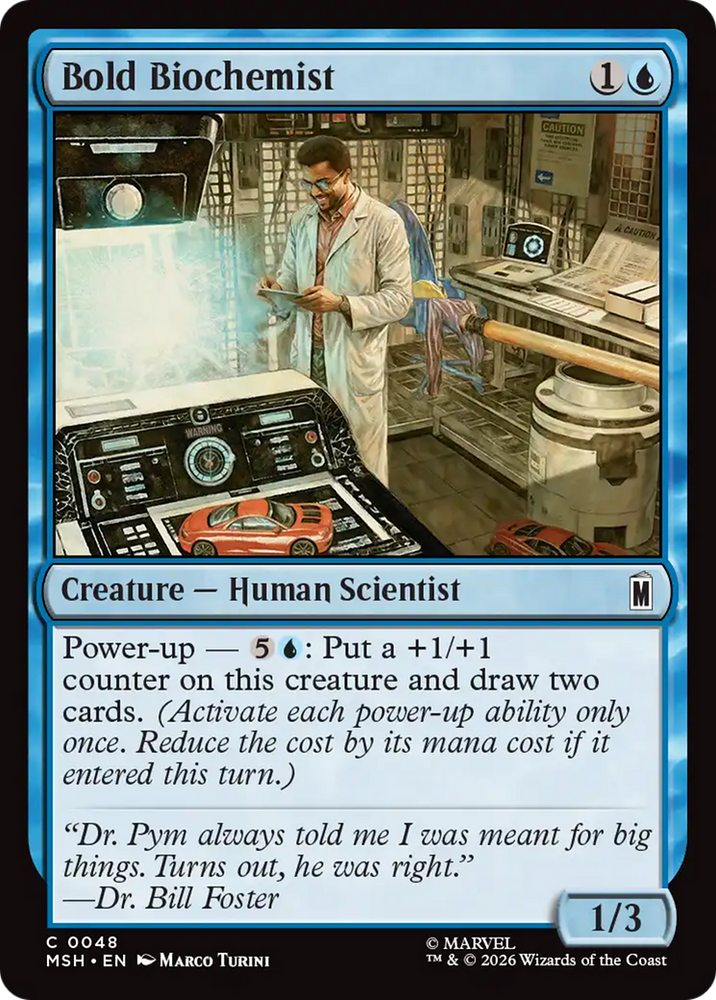 Bold Biochemist [Marvel Super Heroes] Magic: The Gathering