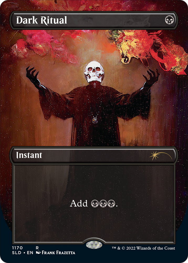 Dark Ritual (Borderless) [Secret Lair Drop Series] Magic: The Gathering