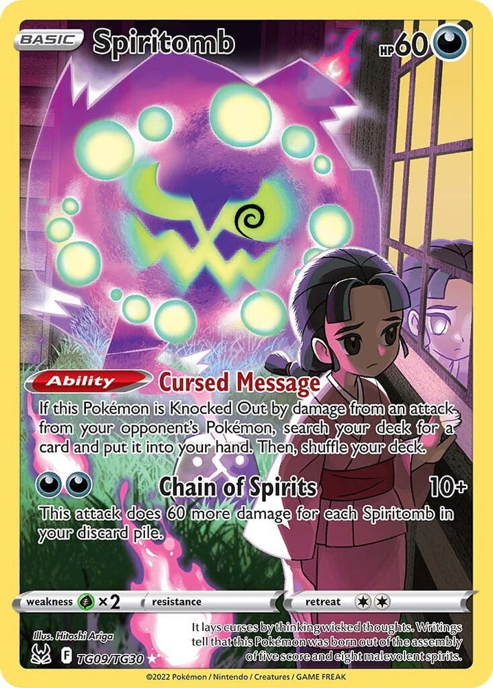 Spiritomb (TG09/TG30) [Sword & Shield: Lost Origin] Pokémon