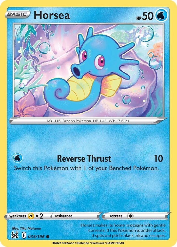 Horsea (035/196) [Sword & Shield: Lost Origin] Pokémon