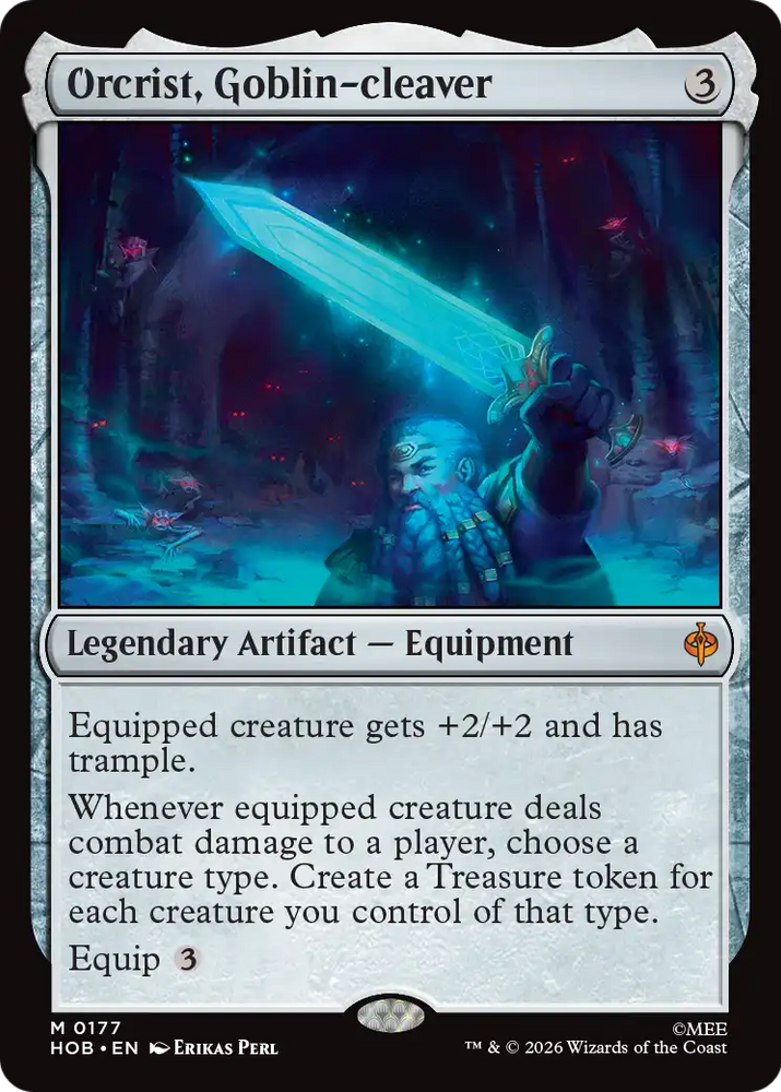 Orcrist, Goblin-cleaver [The Hobbit] Magic: The Gathering