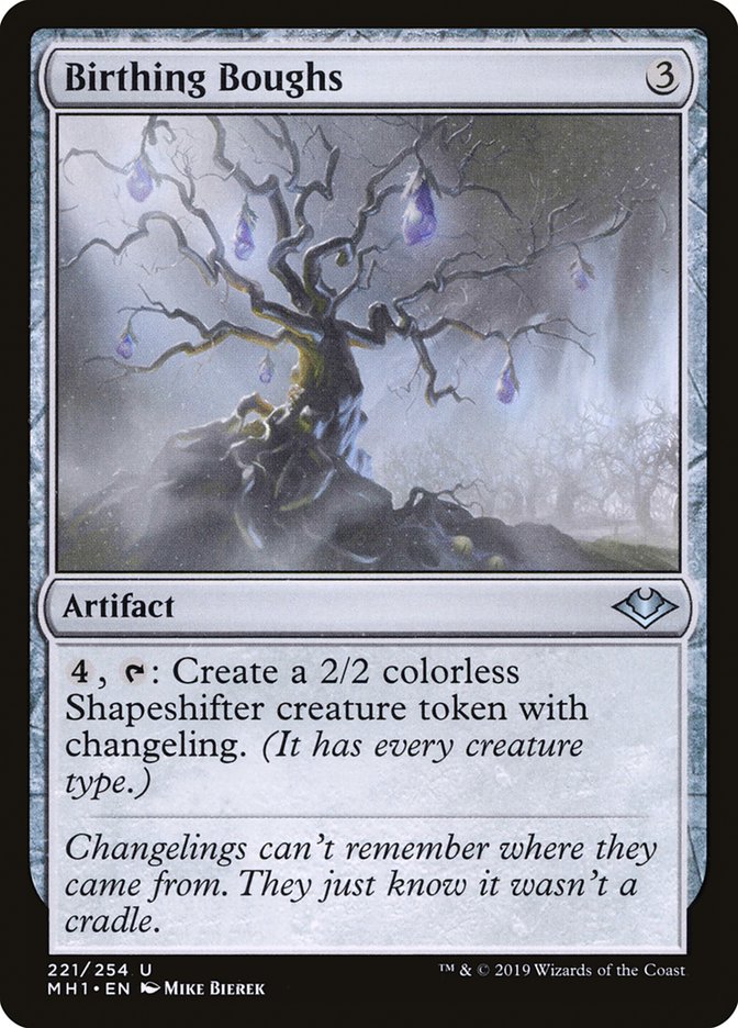 Birthing Boughs [Modern Horizons] Magic: The Gathering