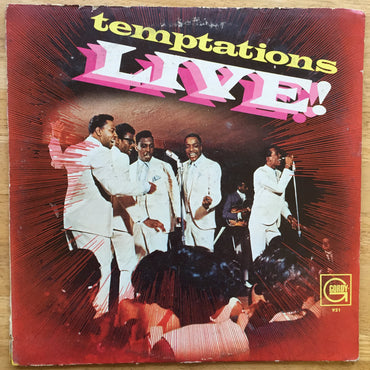 The Temptations Live [Vinyl] The Temptations VINYL