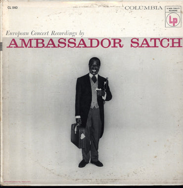 European Concert Recordings By Ambassador Satch [Vinyl] Louis Armstrong VINYL