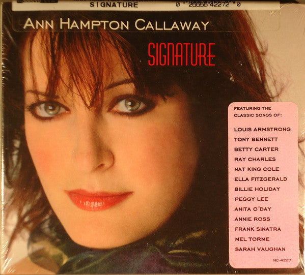 Ann Hampton Callaway -Signature CD