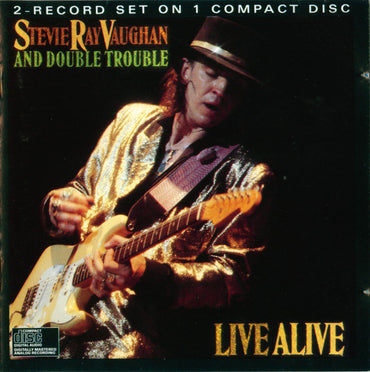 Stevie Ray Vaughan & Double Trouble -Live Alive CD