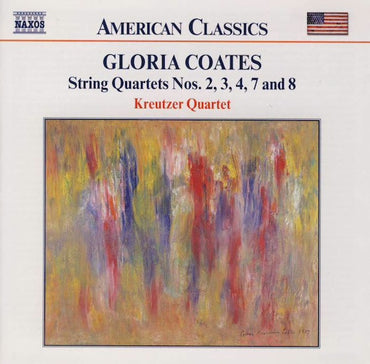 Gloria Coates, The Kreutzer Quartet -String Quartets Nos. 2, 3, 4, 7 And 8 CD