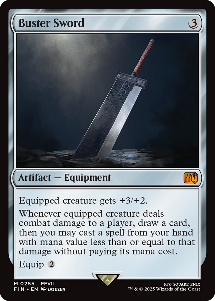 Buster Sword [FINAL FANTASY] Magic: The Gathering