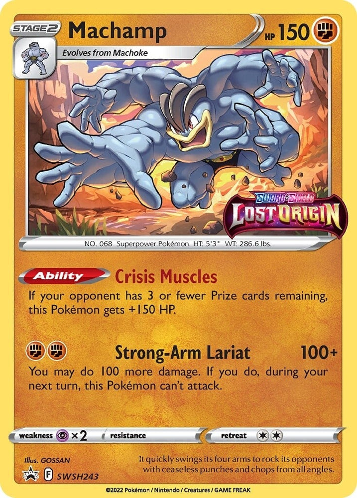 Machamp (SWSH243) [Sword & Shield: Black Star Promos] Pokémon