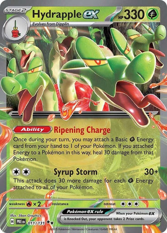 Hydrapple ex (011/131) [Scarlet & Violet: Prismatic Evolutions] Pokémon