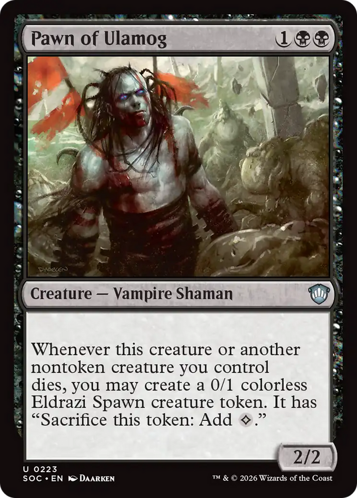Pawn of Ulamog [Secrets of Strixhaven Commander] Magic: The Gathering