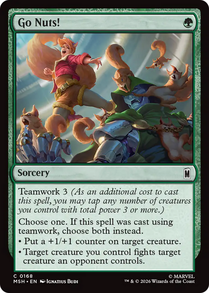 Go Nuts! [Marvel Super Heroes] Magic: The Gathering